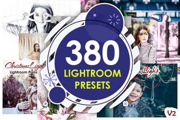 380个不同调色滤镜效果的Lightroom预设套装