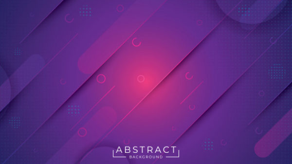 优雅的紫色抽象科技设计背景