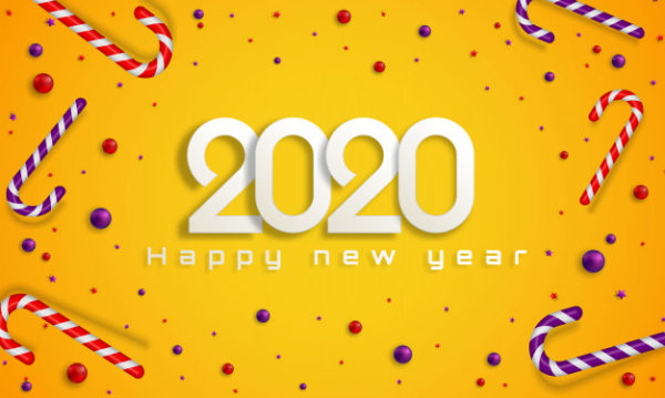 2020新年庆祝元素