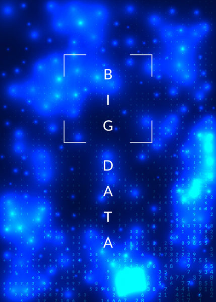 优质蓝色大数据设计科技背景