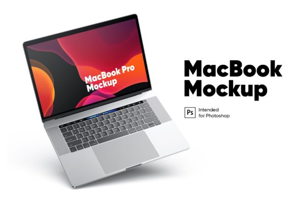MacBook Pro 优质电脑样机素材（PSD）