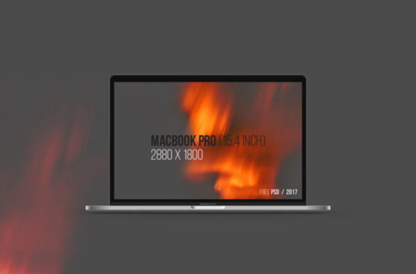 极简的MacBook Pro产品模型