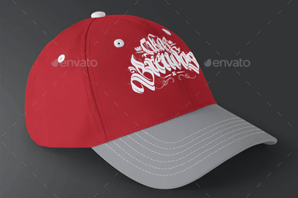 棒球帽图案/品牌Logo设计样机