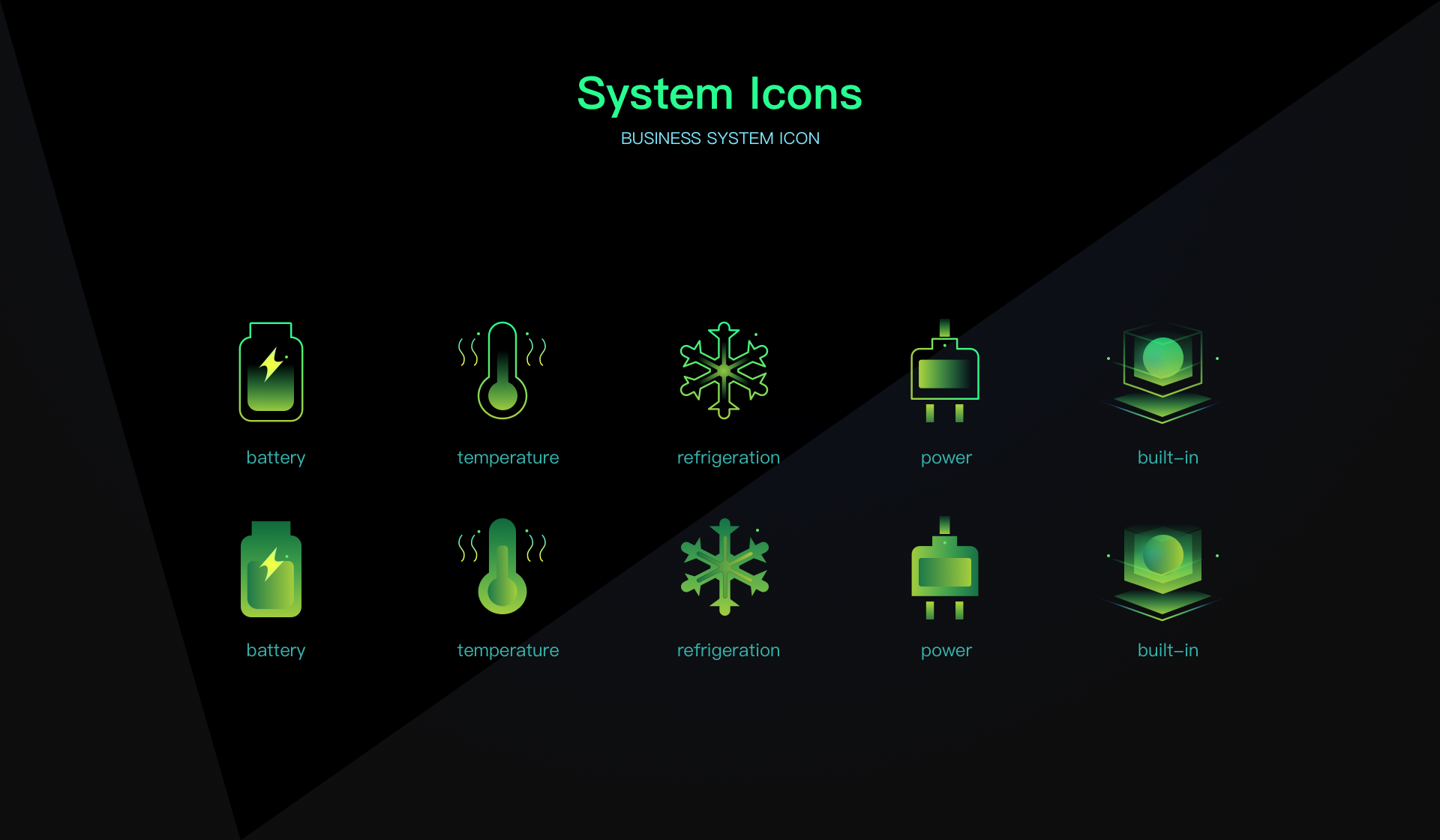 System Icon - 云瑞设计