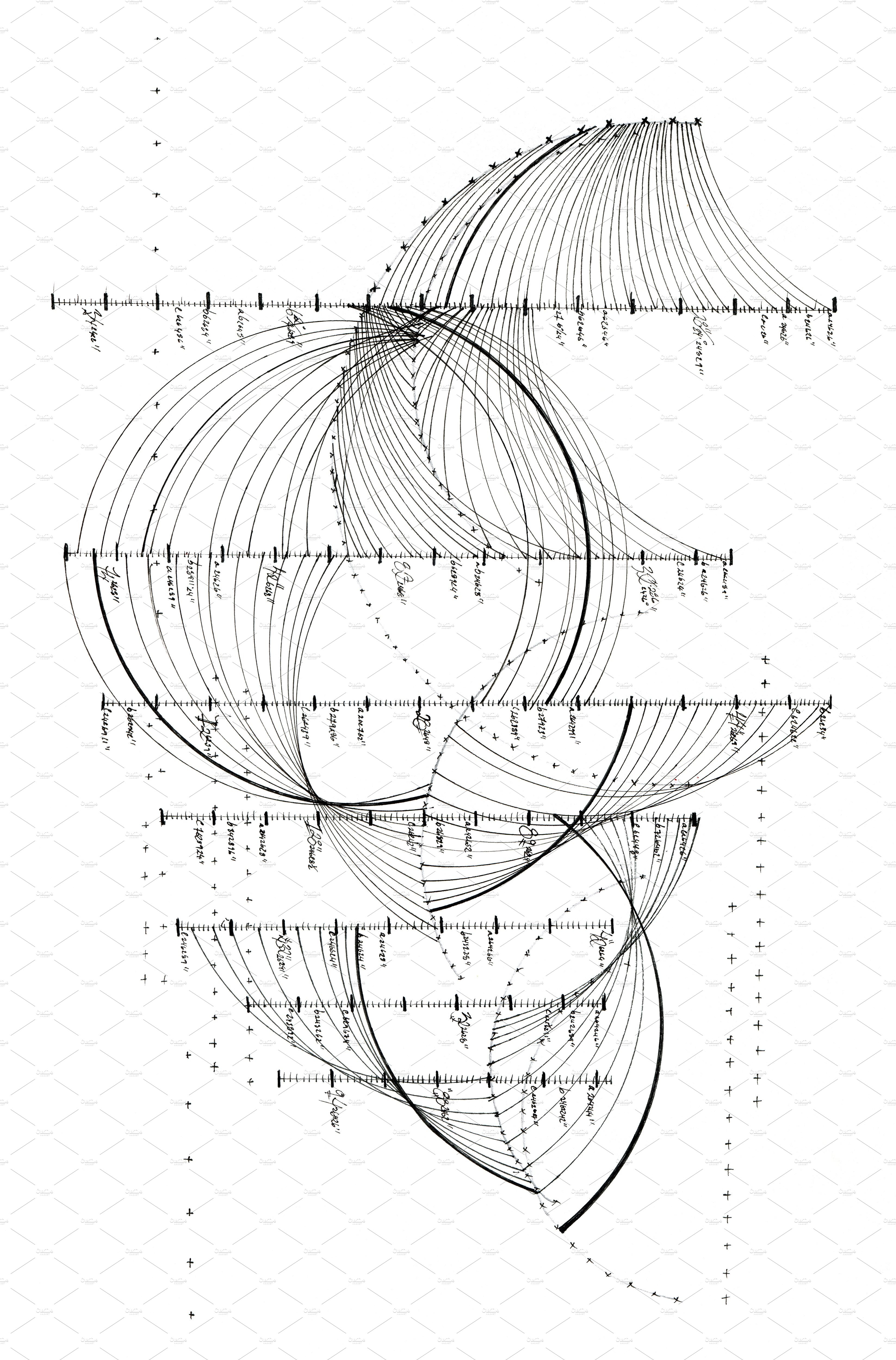 32个线条艺术技术草图绘图ps笔刷插图5