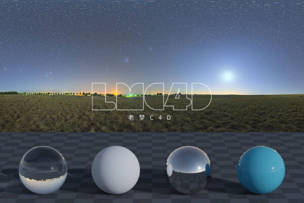 克洛彭海姆夜晚星空HDRI贴图（HDR）