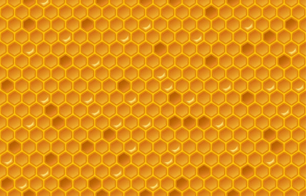 蜜蜂蜂巢几何图案背景