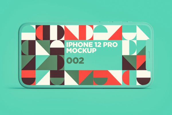 高端的iPhone 12 Pro产品样机[PSD]002