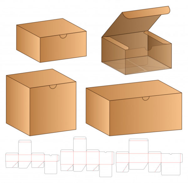 包装盒结构设计样机