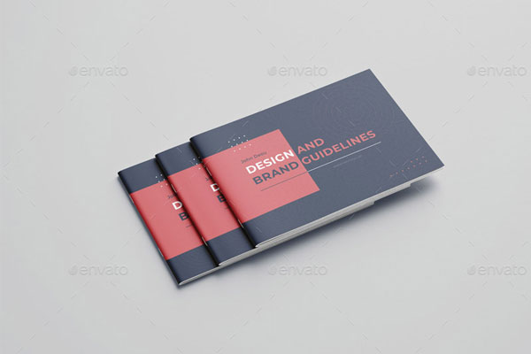品牌指南/企业计划书手册设计模板