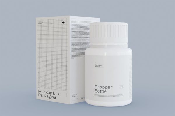 药瓶包装模型样机（PSD）