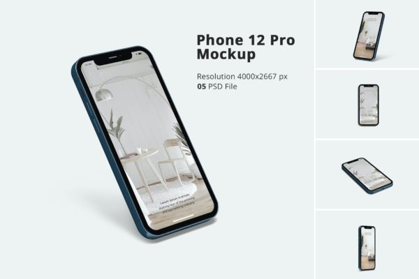 iPhone 12 Pro 手机样机（PSD）