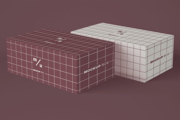 品牌纸盒模型样机（PSD）