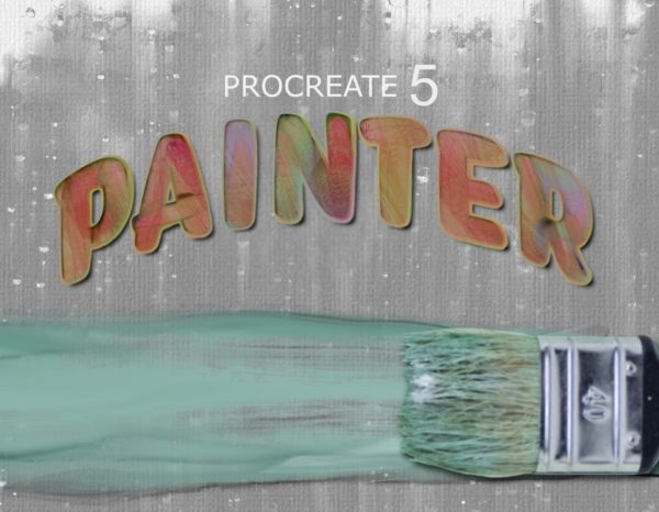 适用于Procreate的油漆绘画笔刷套装