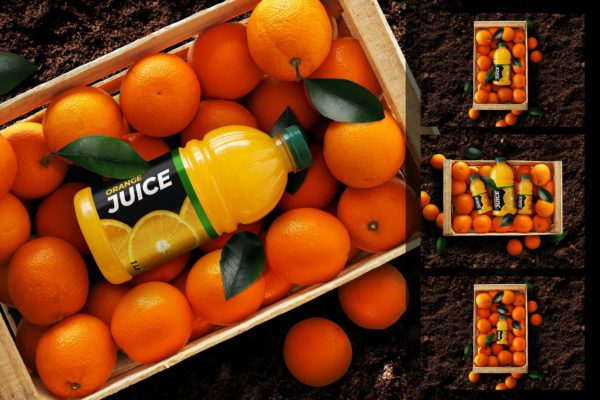 橙汁瓶模型样机(PSD)