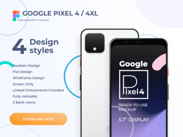 谷歌Pixel 4和4 XL的模型