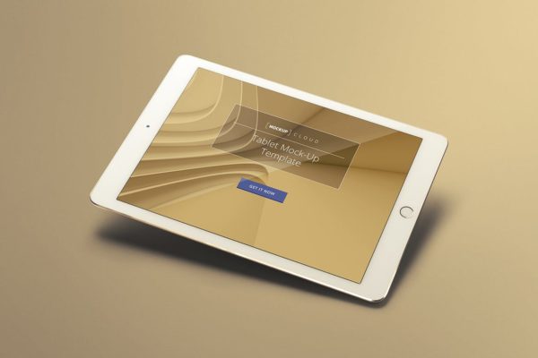 网页设计展示iPad平板电脑样机集