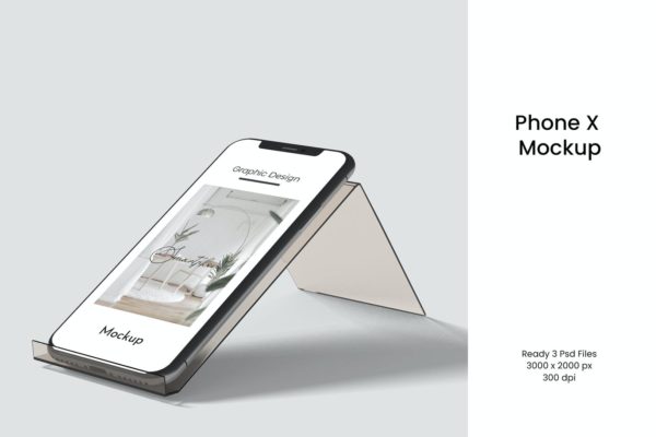 高品质的iPhone X APP UI样机展示模型mockups