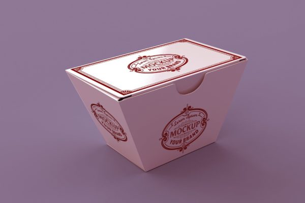 中式快餐包装设计样机（PSD）