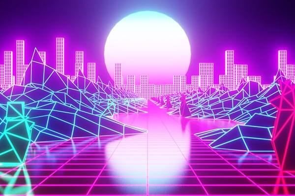 赛博朋克复古模型+动画下载（blend）