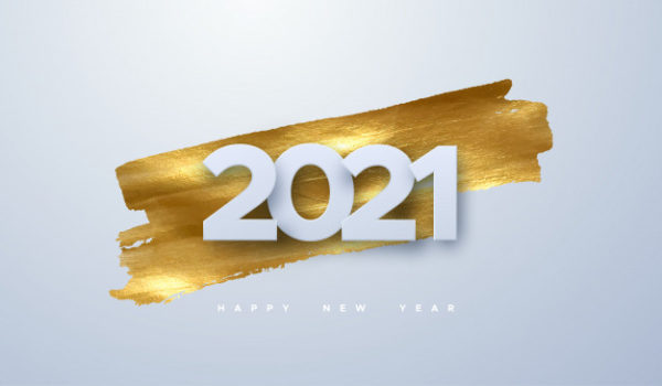 2021年新年快乐剪纸素材