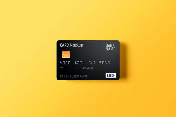 高端信用卡设计模型 (PSD)