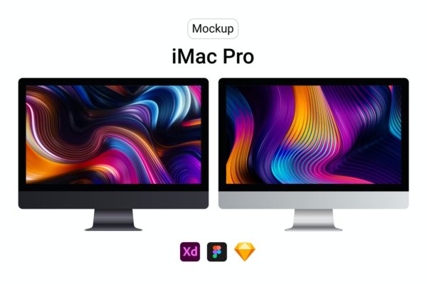 高端iMac Pro电脑产品样机