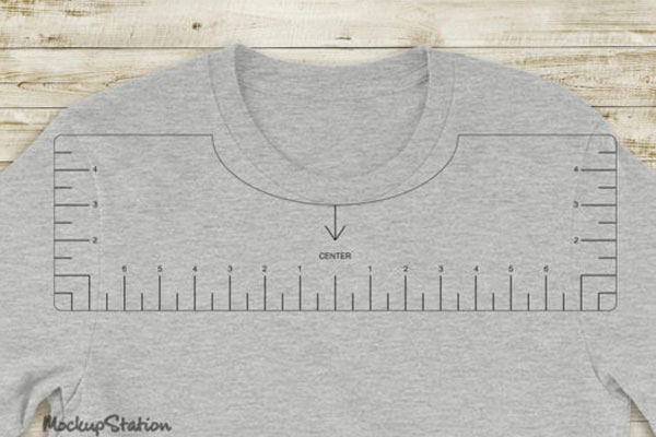创意T恤矢量印花图形（尺子）图案下载（SVG,DXF）