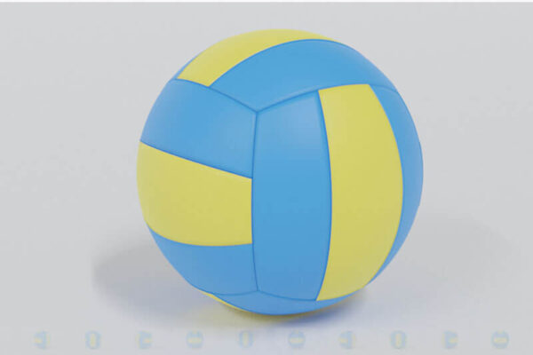常用排球3D模型下载（OBJ,C4D可用）