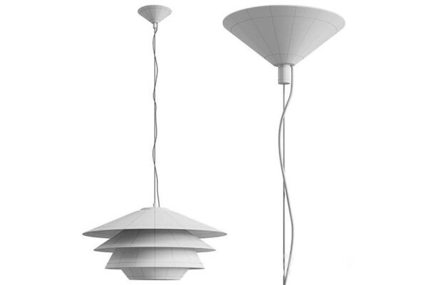 个性简约时尚的吊灯3D模型下载（FBX,MAX）