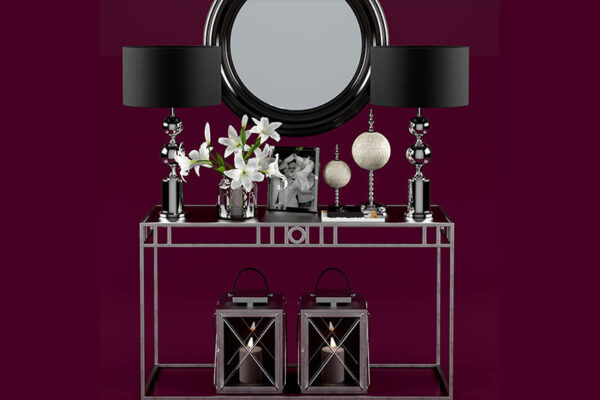 时尚的多功能梳妆台3D模型下载（MAX,FBX）