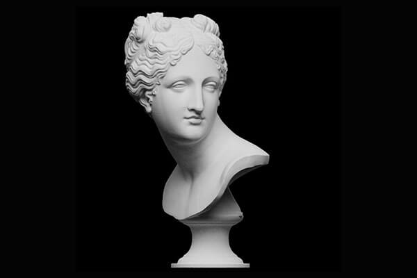 维纳斯·塔利卡（布斯特）石膏像3D模型下载（FBX，C4D可用）