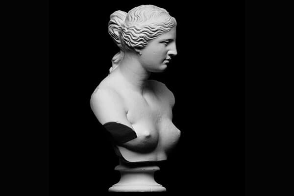 维纳斯·德·米洛的半身像3D模型（FBX，C4D可用）