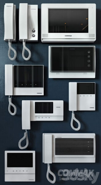 居家可视门铃电话套装3D模型下载（max，FBX）