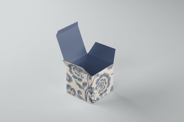 方盒产品包装设计样机（PSD）