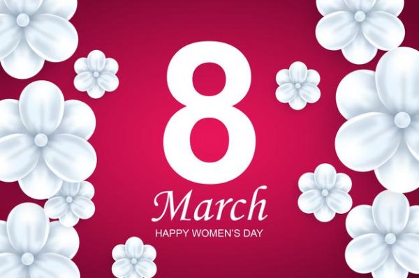 3月8日国际妇女节快乐贺卡设计