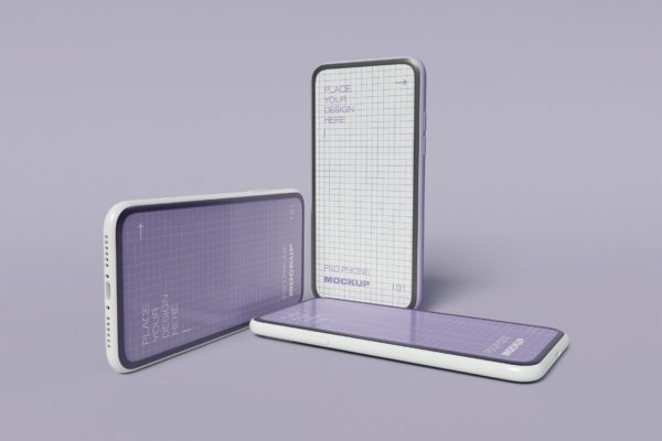 智能手机UI设计展示样机 (PSD)