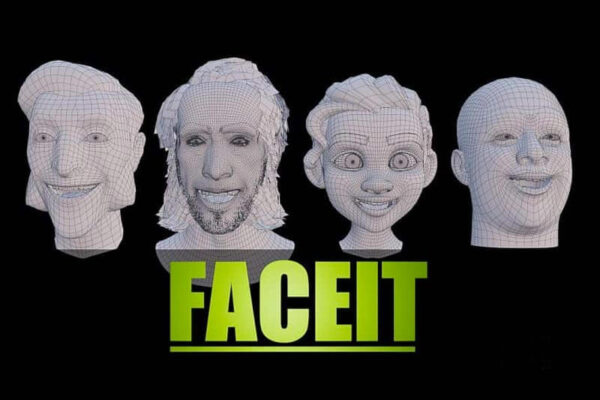 Faceit – 人脸半自动生成Blender插件