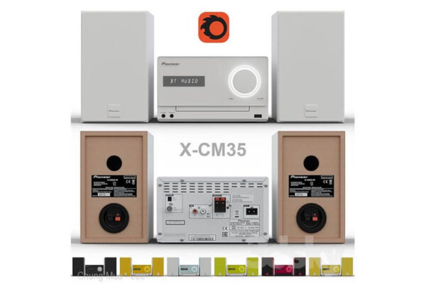 先锋音响音箱套装3D模型下载（Fbx,MAX）