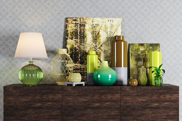 室内居家设计必备装饰品模型下载（MAX，OBJ）