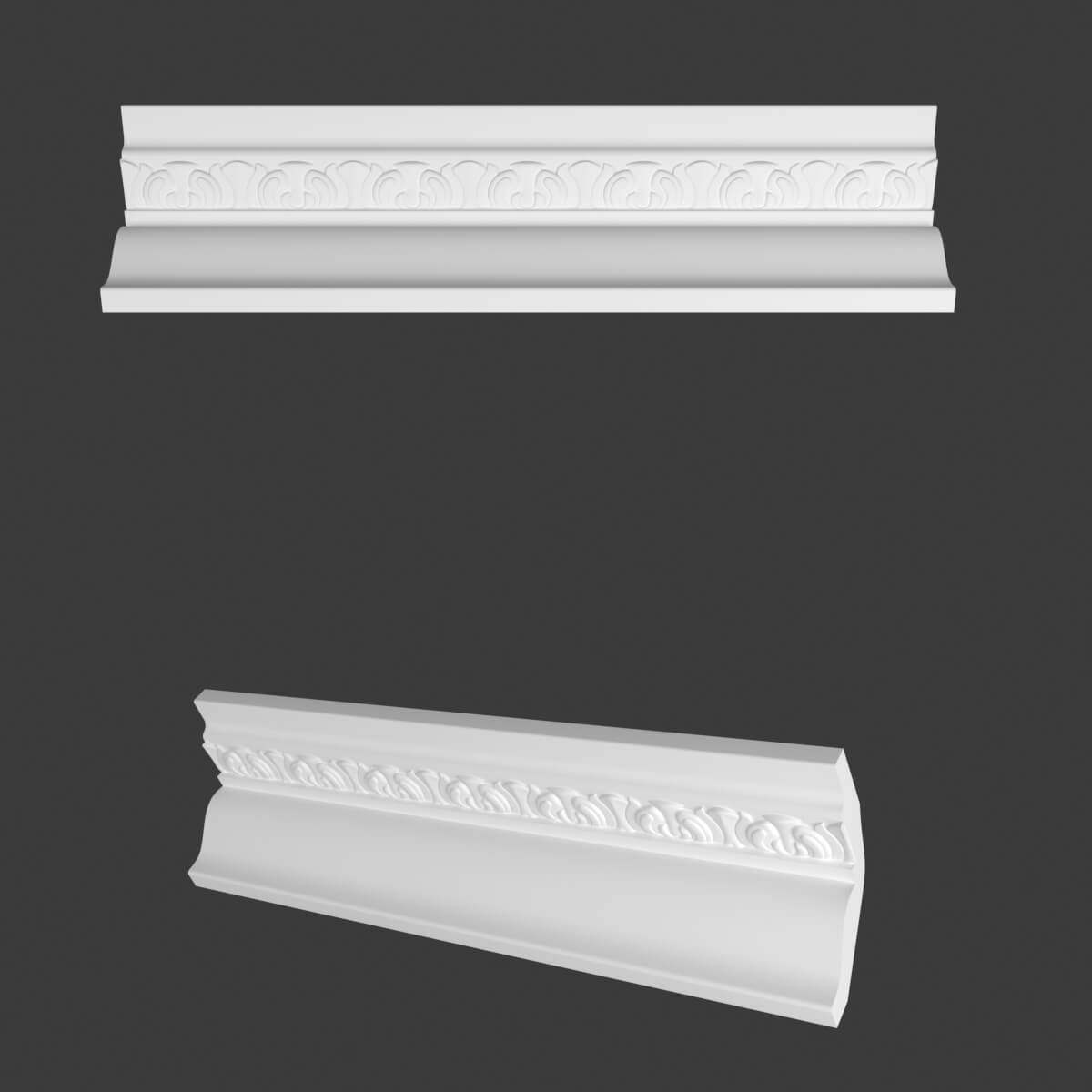 墙角石膏线3D模型（OBJ,FBX,MAX）