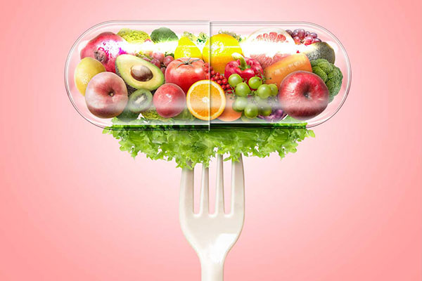 营养蔬果胶囊健康概念海报设计素材 (psd)