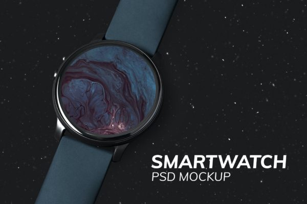 智能手表屏幕模型 (PSD)