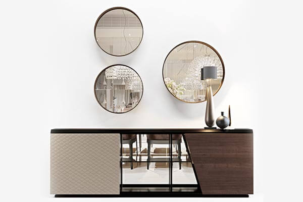 时尚的客厅装饰边柜3D模型下载（MAX,OBJ）