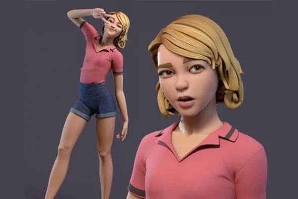 Lou Rig 0.5 Maya卡通人物动画3D模型骨骼下载（Ma）