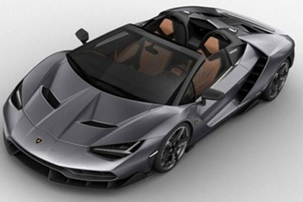 兰博基尼 Centenario 敞篷跑车3D模型下载（C4D,FBX,OBJ,MAX）