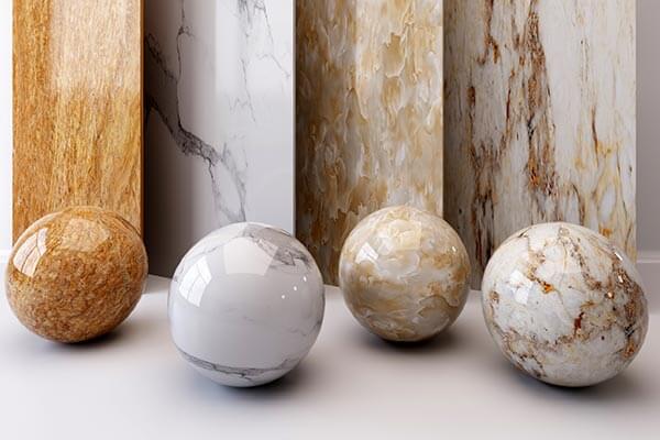 4种简单好用的3D大理石材质下载（JPG）