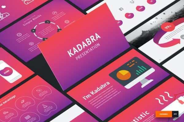 Kadabra – 机构幻灯片模板 (PPT,PPTX)