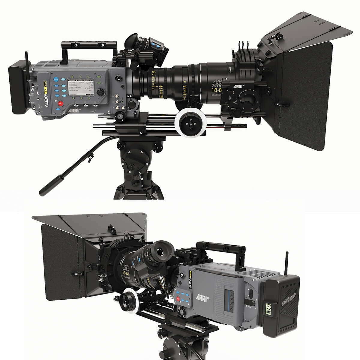 Arri Alexa SXT Plus数字摄像机3D模型（OBJ,FBX,MAX）