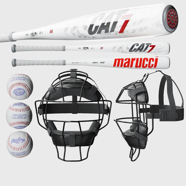 棒球设备和护具3D模型（OBJ,FBX,MAX）